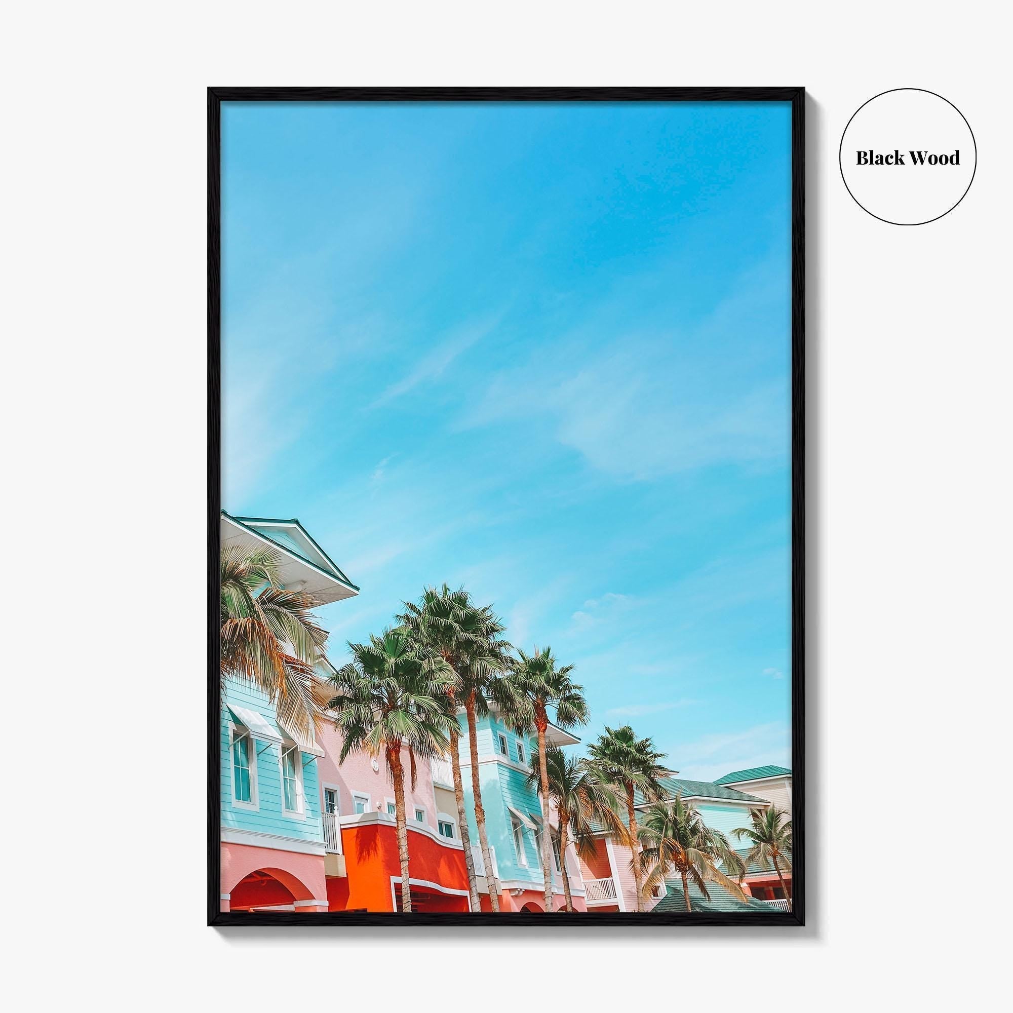 Fort Myers Fine Art Photo Print, Florida Wall Decor, USA Poster, Palm Trees