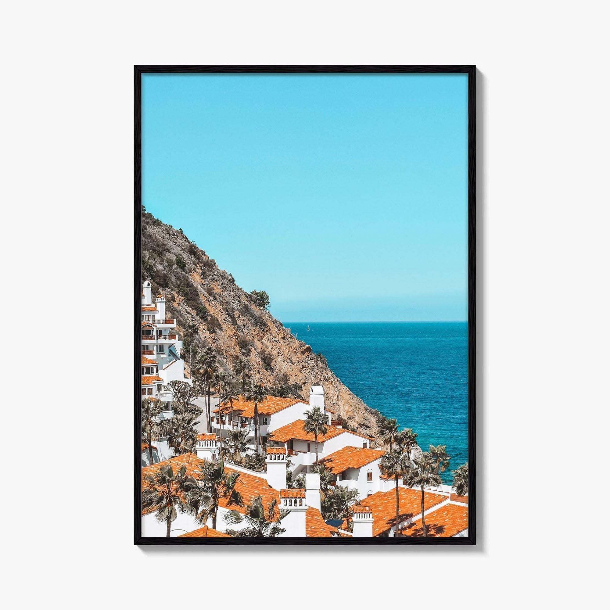 Avalon Fine Art Photo Print, Hamilton Cove, Catalina Island California USA Wall Poster