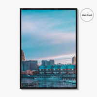 Buffalo Fine Art Photo Print, NY Poster, New York, Erie Basin Marina, USA