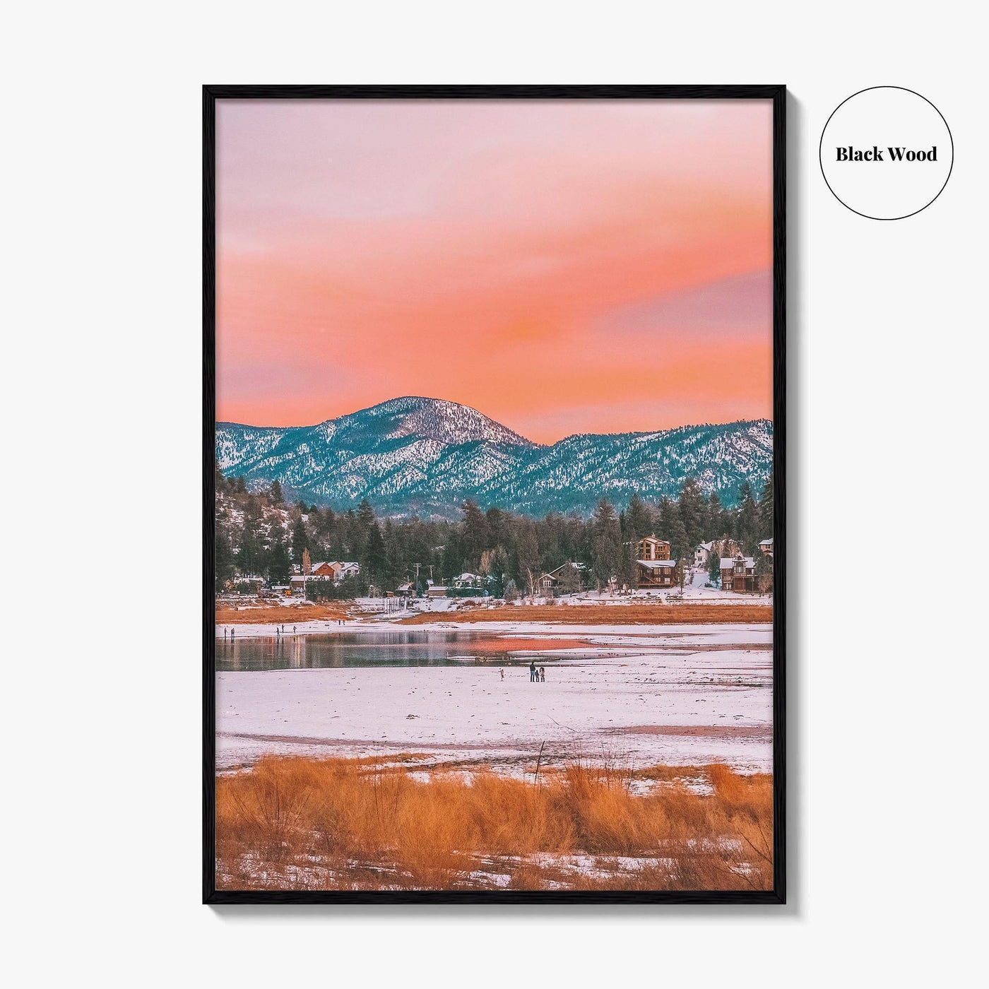 Big Bear Lake Fine Art Photo Print, California Wall Decor Poster, USA