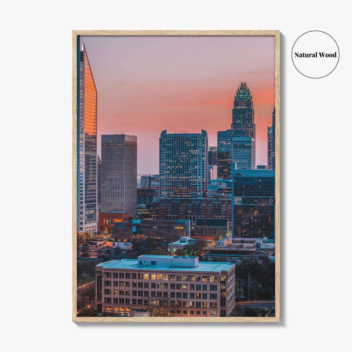 Charlotte Fine Art Photo Print, Uptown, North Carolina, USA, Wall Decor