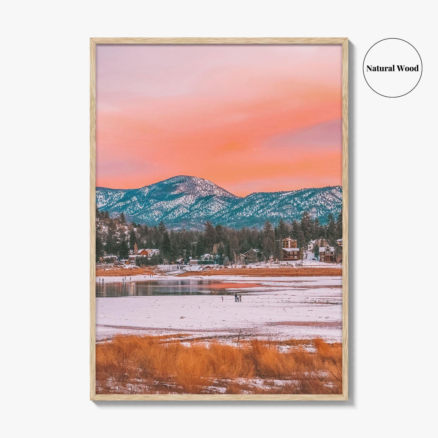 Big Bear Lake Fine Art Photo Print, California Wall Decor Poster, USA