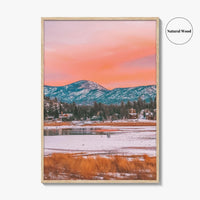 Big Bear Lake Fine Art Photo Print, California Wall Decor Poster, USA