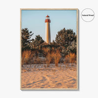 Cape May Fine Art Photo Print, Lighthouse Beach, New Jersey, Wall Decor Poster