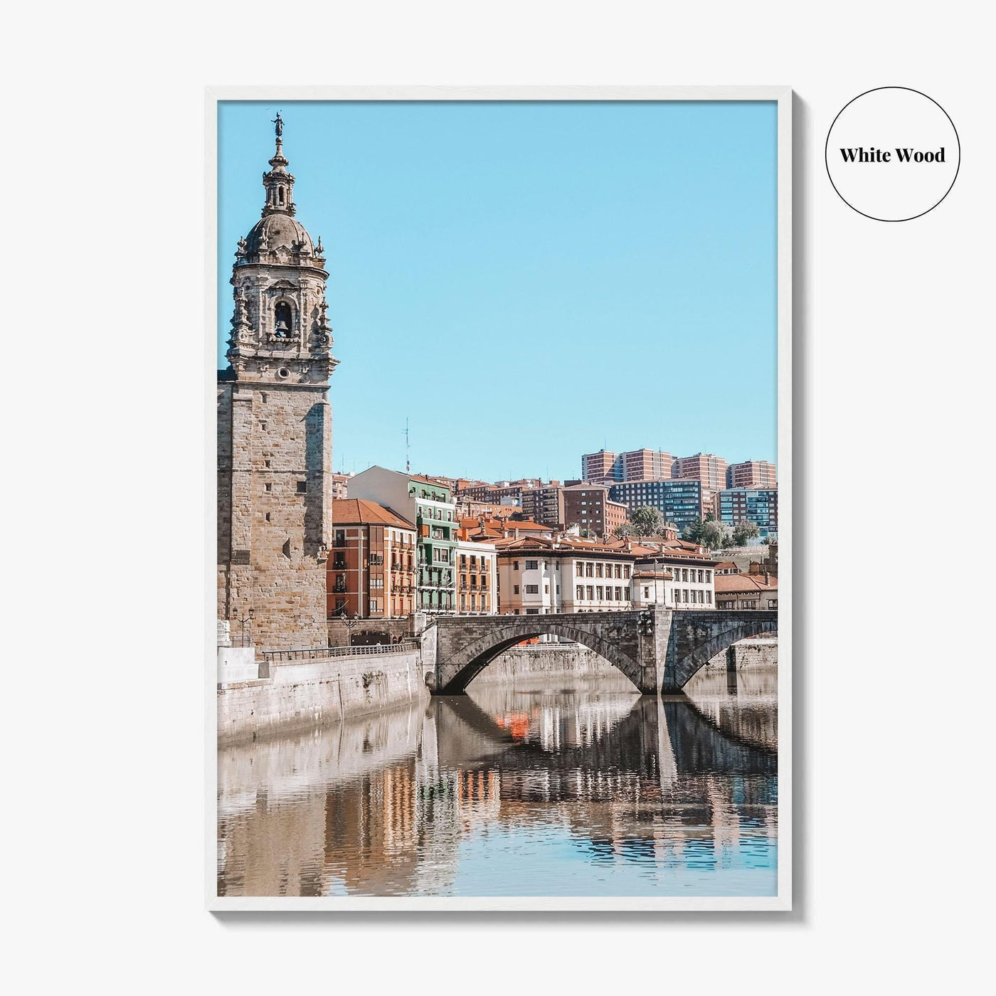 Bilbao Fine Art Photo Print, San Anton Church, Basque Country, Spain Wall Decor Poster