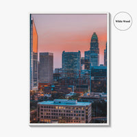 Charlotte Fine Art Photo Print, Uptown, North Carolina, USA, Wall Decor