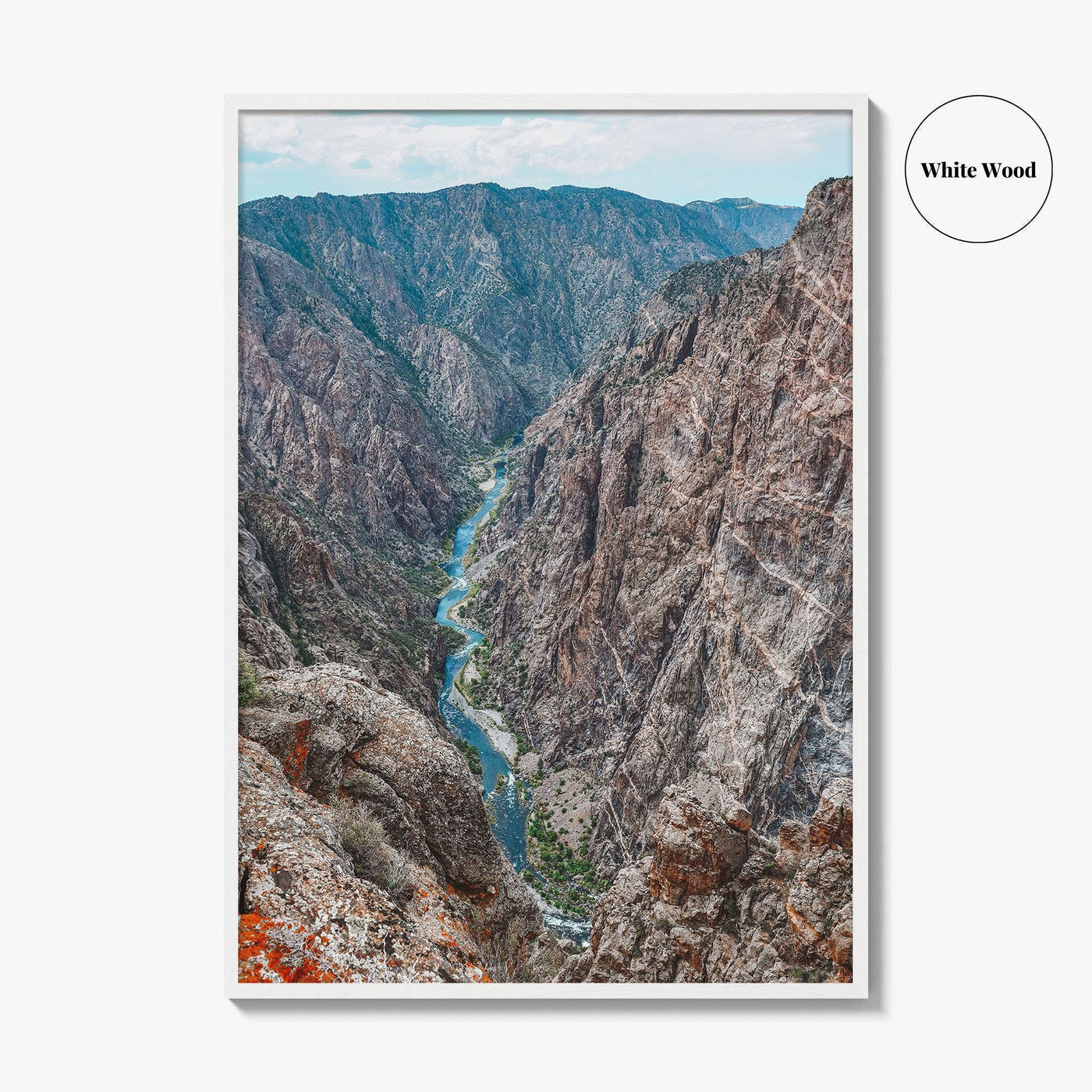 Black Canyon Of The Gunnison National Park Fine Art Photo Print, Colorado Poster, USA