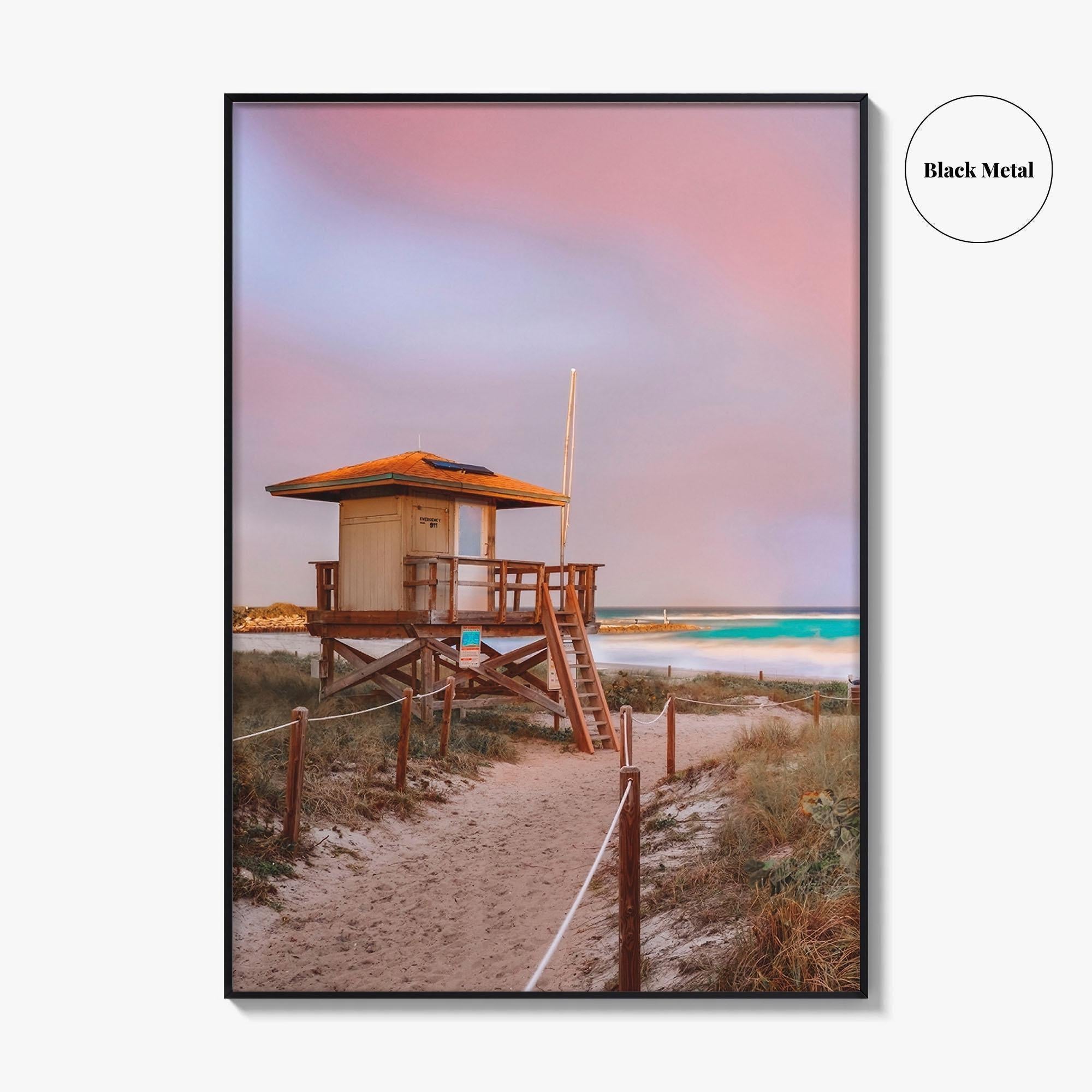 Boca Raton Fine Art Photo Print, Beach Rainbow, Florida Poster, USA