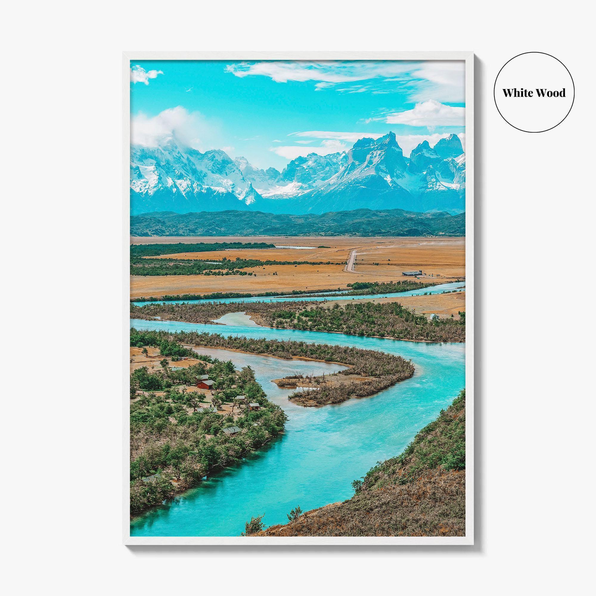 Torres del Paine Fine Art Photo Print, Patagonia Chile, Puerto Natales Wall Decor, Poster