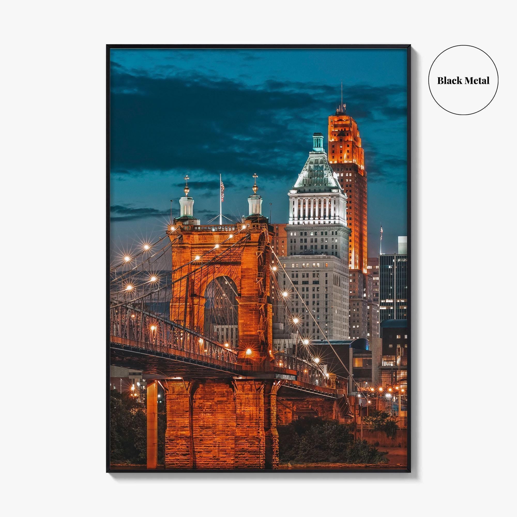 Cincinnati Fine Art Photo Print, Ohio Wall Decor Poster, USA, Cincy