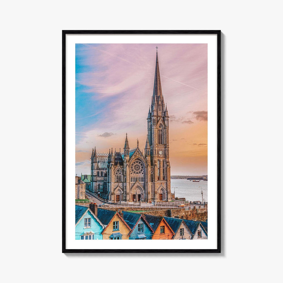 Cobh Fine Art Photo Print, St Colman's Cathedral, County Cork Ireland Poster