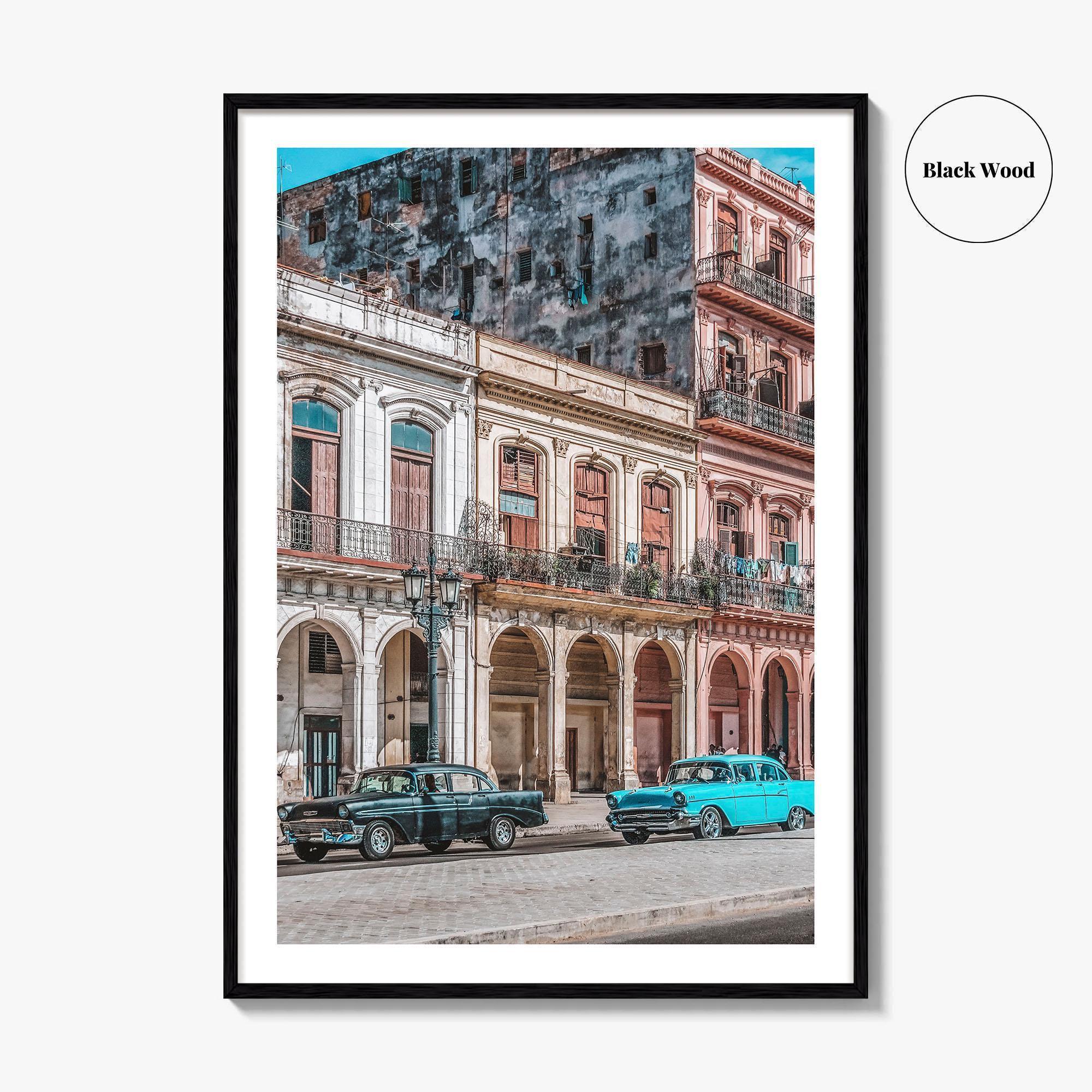 Havana Fine Art Photo Print, Habana Vieja Street, Cuba Photo Poster