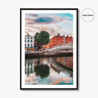 Dublin Fine Art Photo Print, Ireland, Ha'Penny Bridge Wall Art Poster