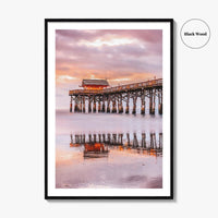 Cocoa Beach Fine Art Photo Print, Florida USA, Pier, Space Coast, Wall Poster