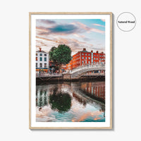 Dublin Fine Art Photo Print, Ireland, Ha'Penny Bridge Wall Art Poster