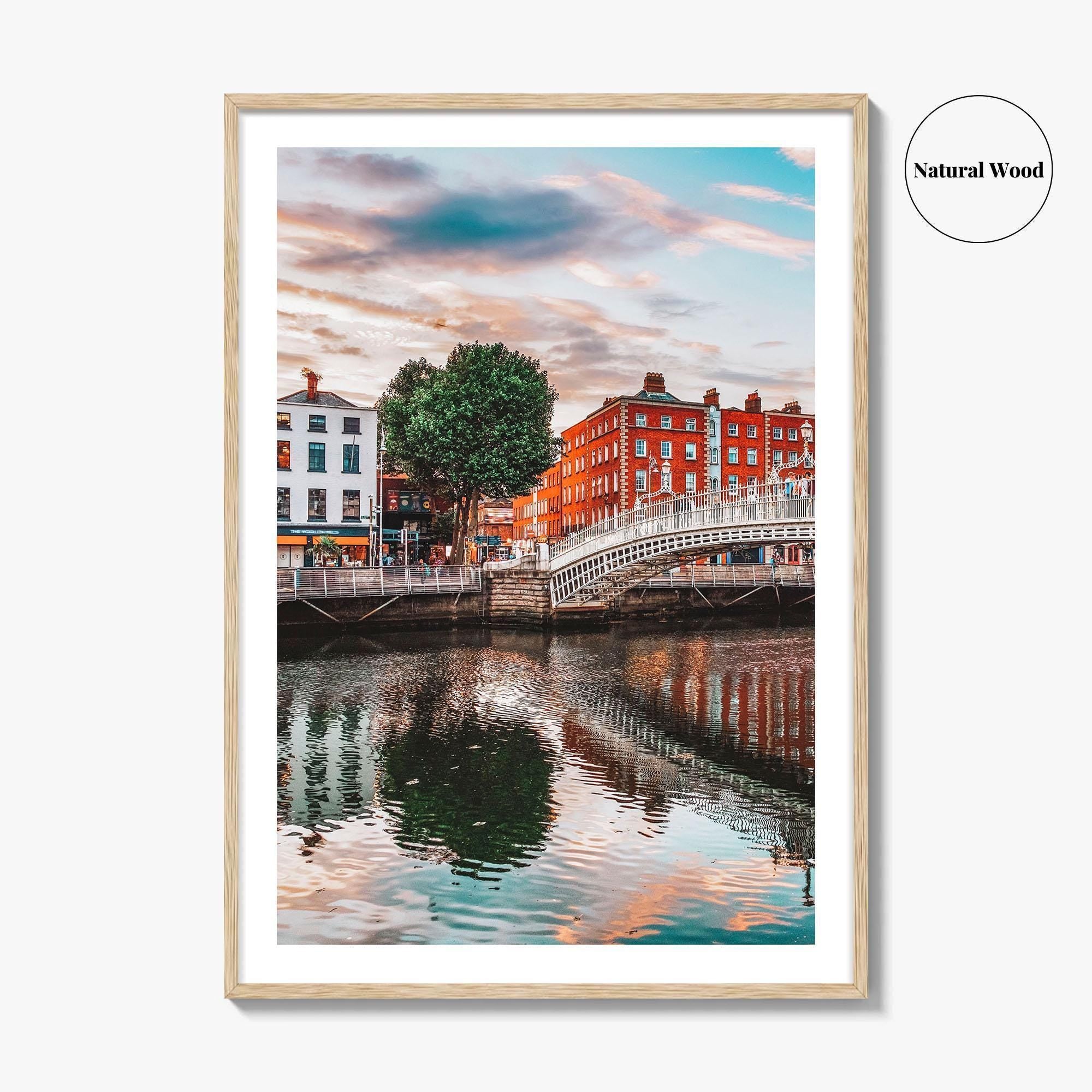 Dublin Fine Art Photo Print, Ireland, Ha'Penny Bridge Wall Art Poster