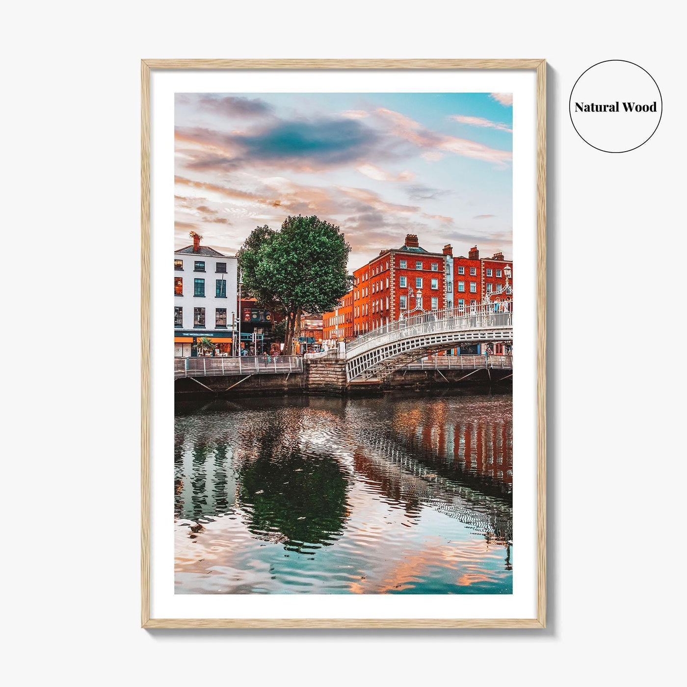 Dublin Fine Art Photo Print, Ireland, Ha'Penny Bridge Wall Art Poster