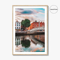 Dublin Fine Art Photo Print, Ireland, Ha'Penny Bridge Wall Art Poster