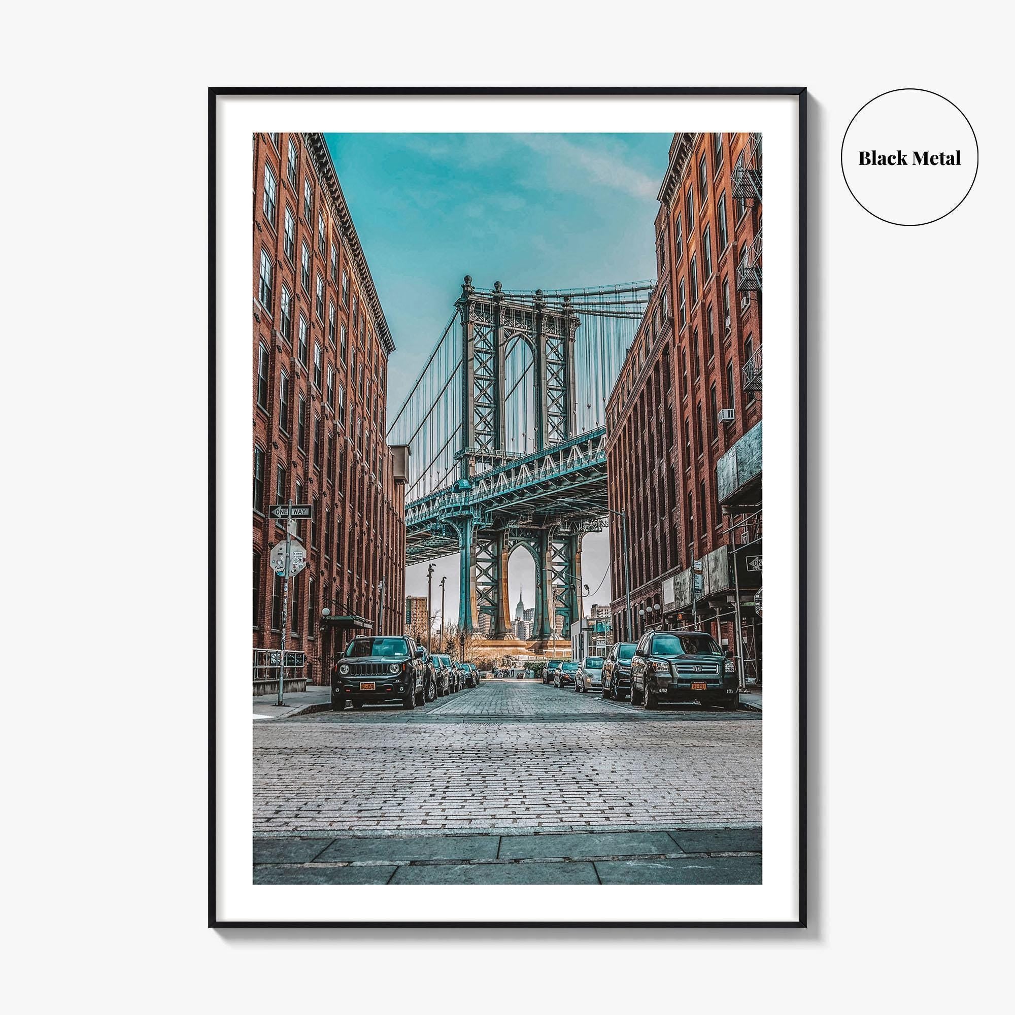 Brooklyn Fine Art Photo Print, Manhattan Bridge, DUMBO, New York City NYC, USA