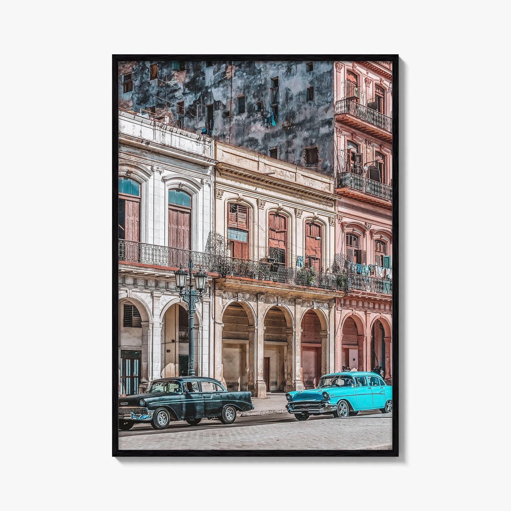 Havana Fine Art Photo Print, Habana Vieja Street, Cuba Photo Poster