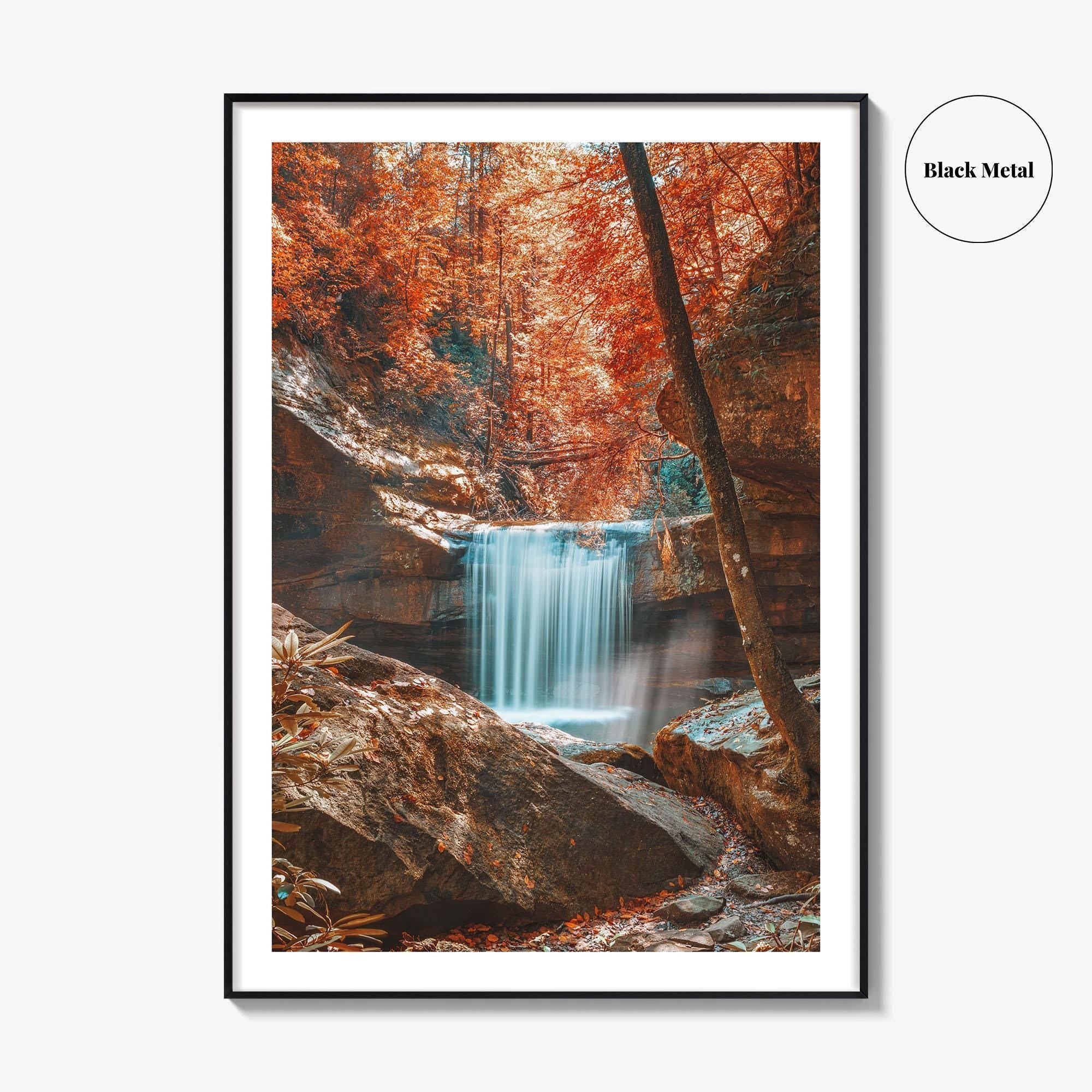 Dog Slaughter Falls Fine Art Photo Print, Daniel Boone National Forest, Kentucky, Waterfall Poster
