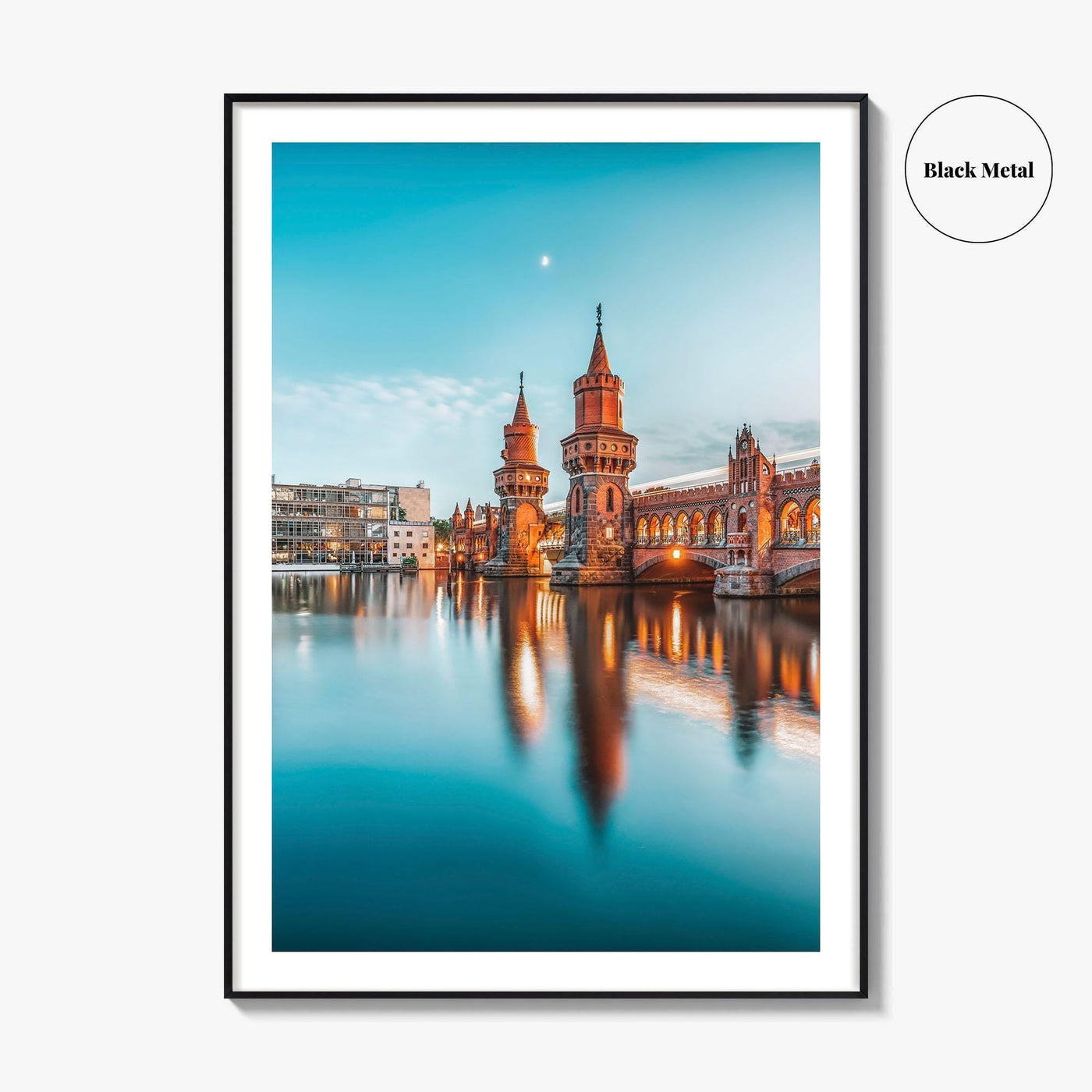 Berlin Fine Art Photo Print, Oberbaum Bridge, Germany Wall Decor Poster