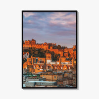 Edinburgh Fine Art Photo Print, Edinburgh Castle, Calton Hill, Scotland Wall Decor Poster