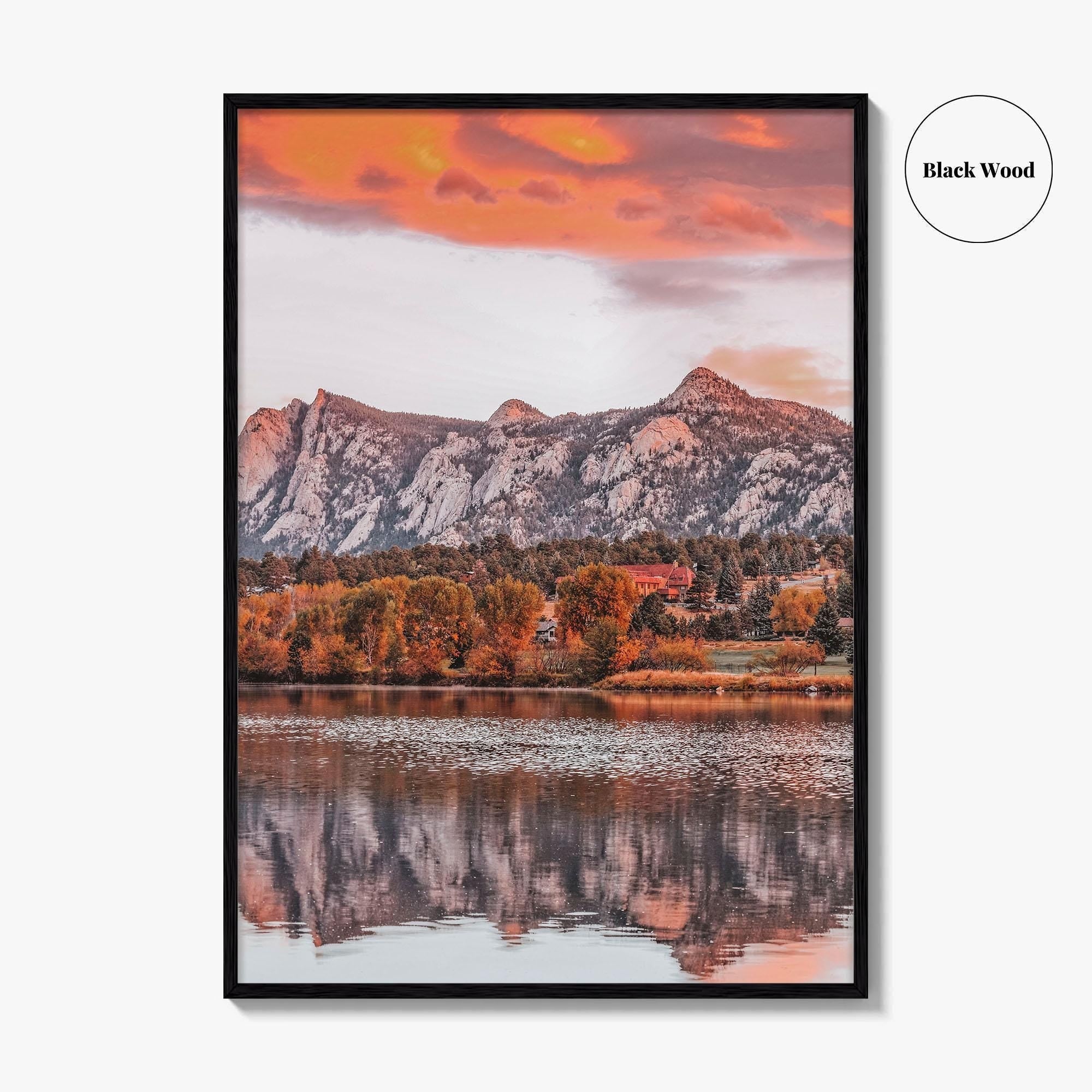 Estes Park Fine Art Photo Print, Rocky Mountain National Park, Colorado Wall Poster