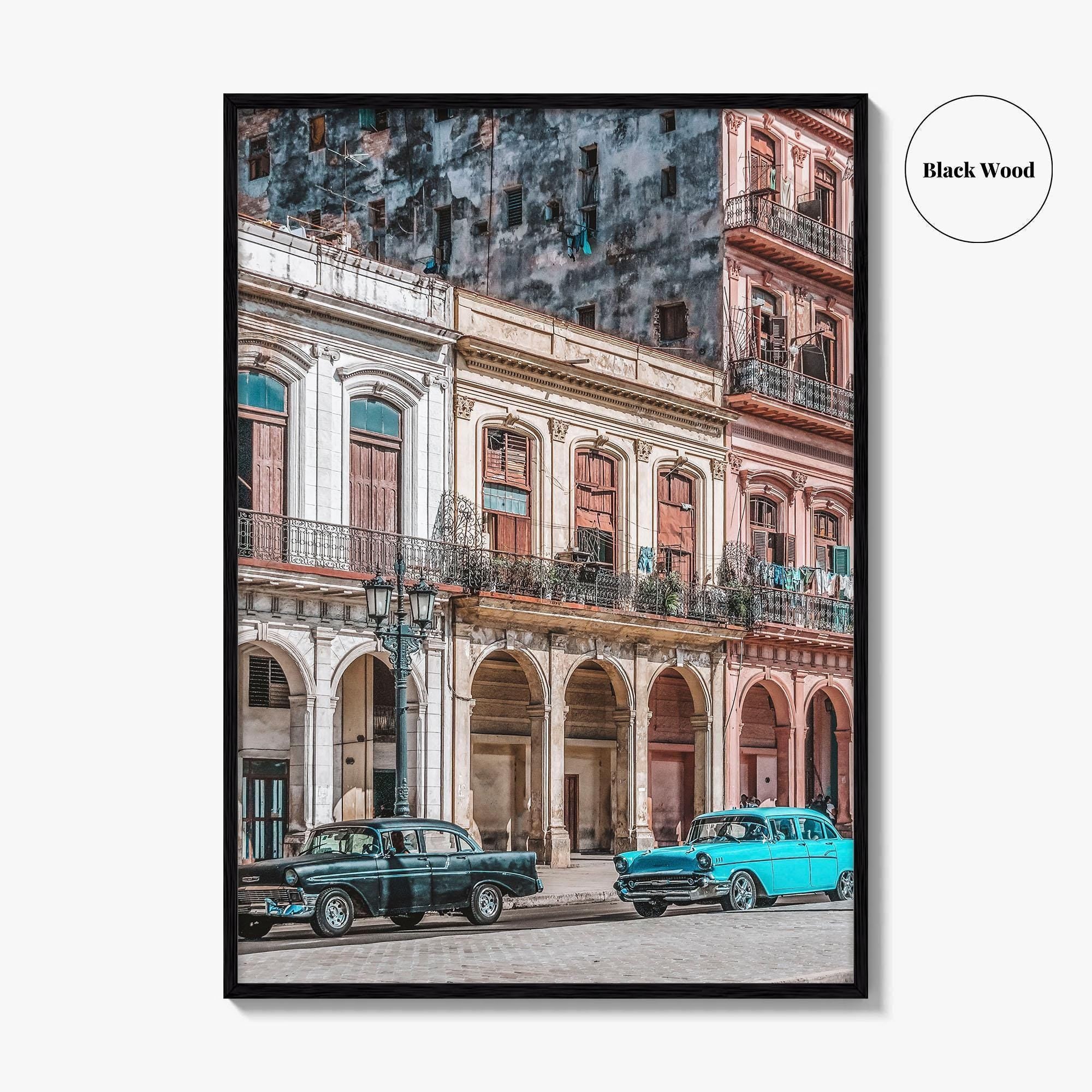 Havana Fine Art Photo Print, Habana Vieja Street, Cuba Photo Poster