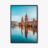 Berlin Fine Art Photo Print, Oberbaum Bridge, Germany Wall Decor Poster