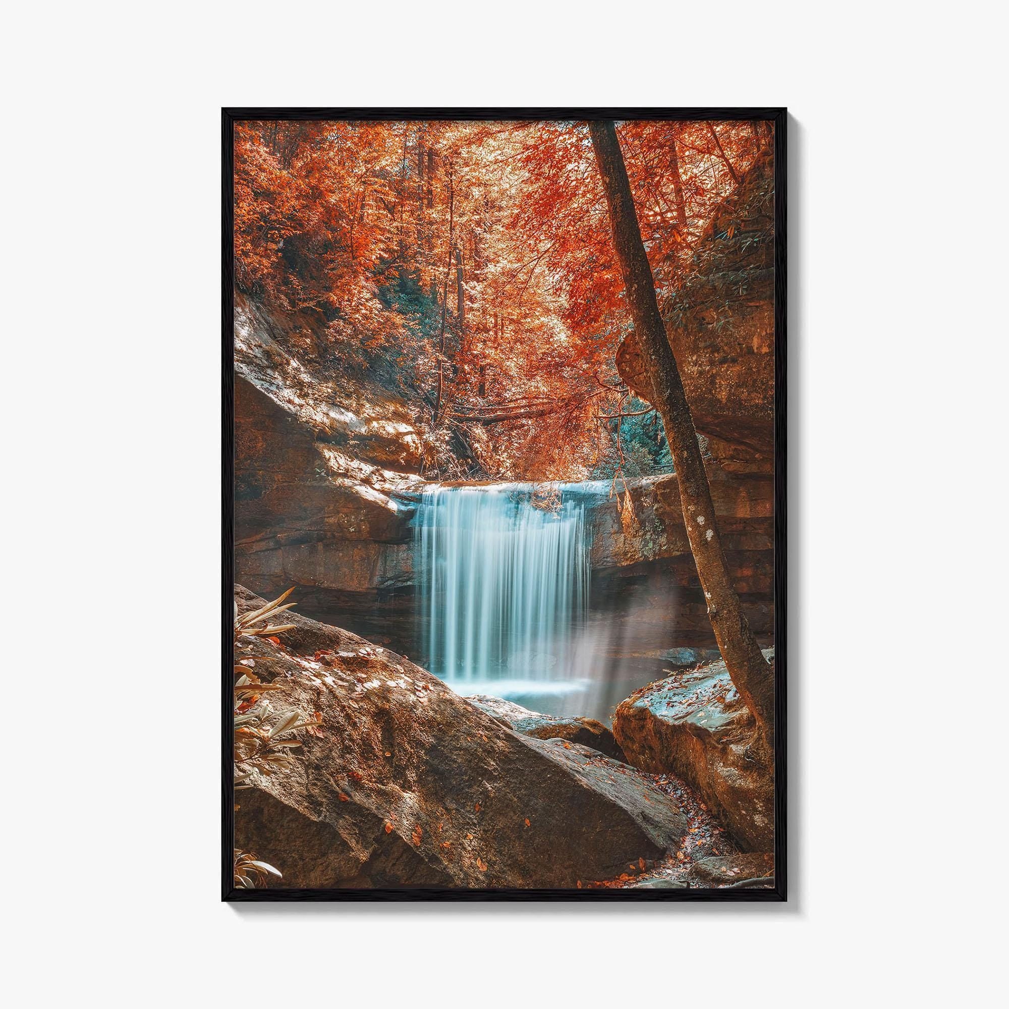 Dog Slaughter Falls Fine Art Photo Print, Daniel Boone National Forest, Kentucky, Waterfall Poster