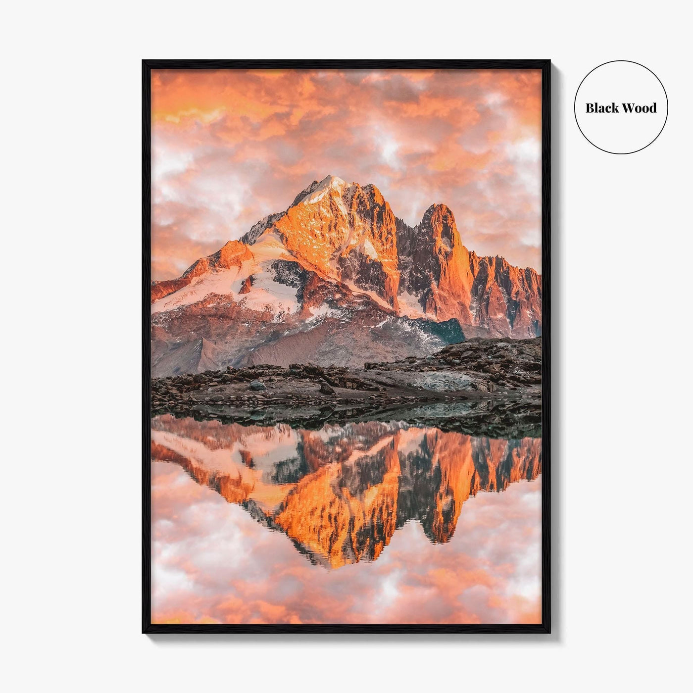 Chamonix Fine Art Photo Print, Mont Blanc, French Alps Poster