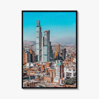 Bogota Skyline Fine Art Photo Print, Bogotá Colombia, South America, Wall Decor Poster