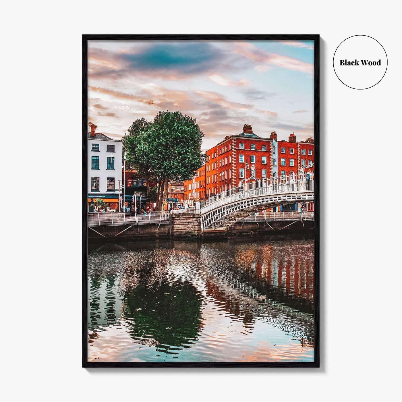 Dublin Fine Art Photo Print, Ireland, Ha'Penny Bridge Wall Art Poster