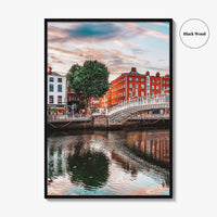 Dublin Fine Art Photo Print, Ireland, Ha'Penny Bridge Wall Art Poster