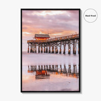 Cocoa Beach Fine Art Photo Print, Florida USA, Pier, Space Coast, Wall Poster