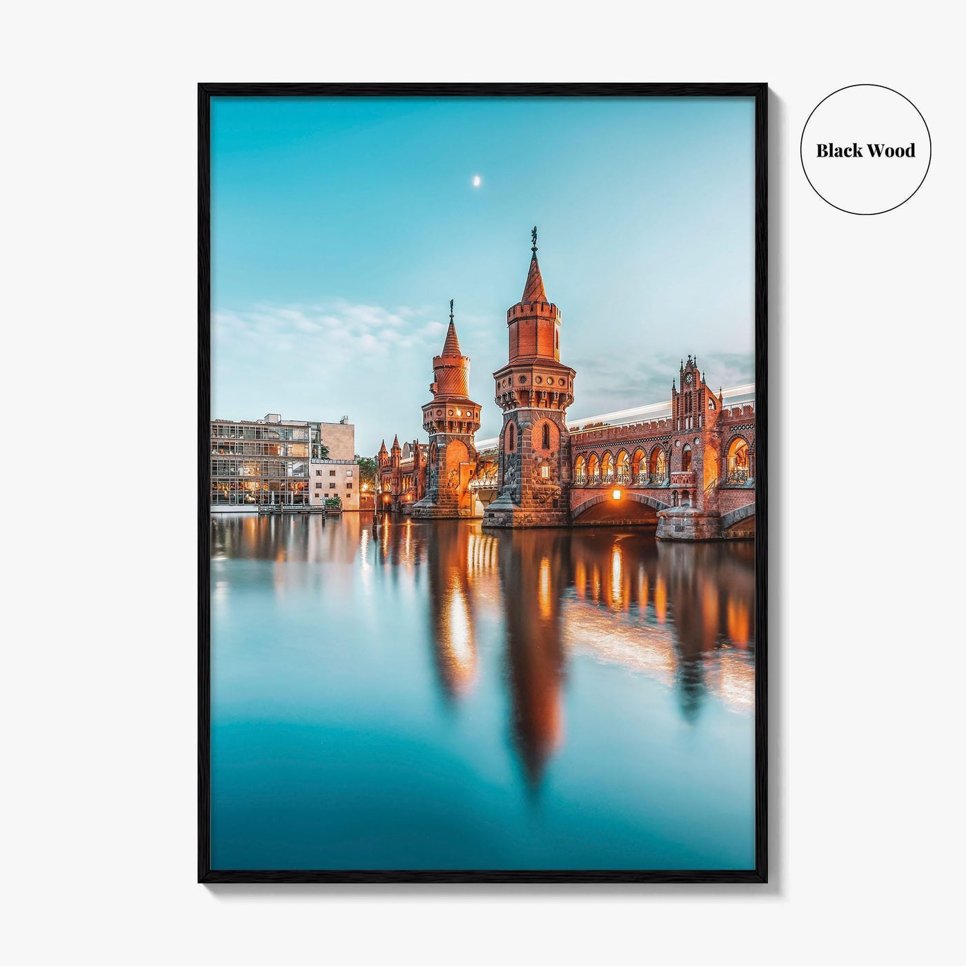 Berlin Fine Art Photo Print, Oberbaum Bridge, Germany Wall Decor Poster