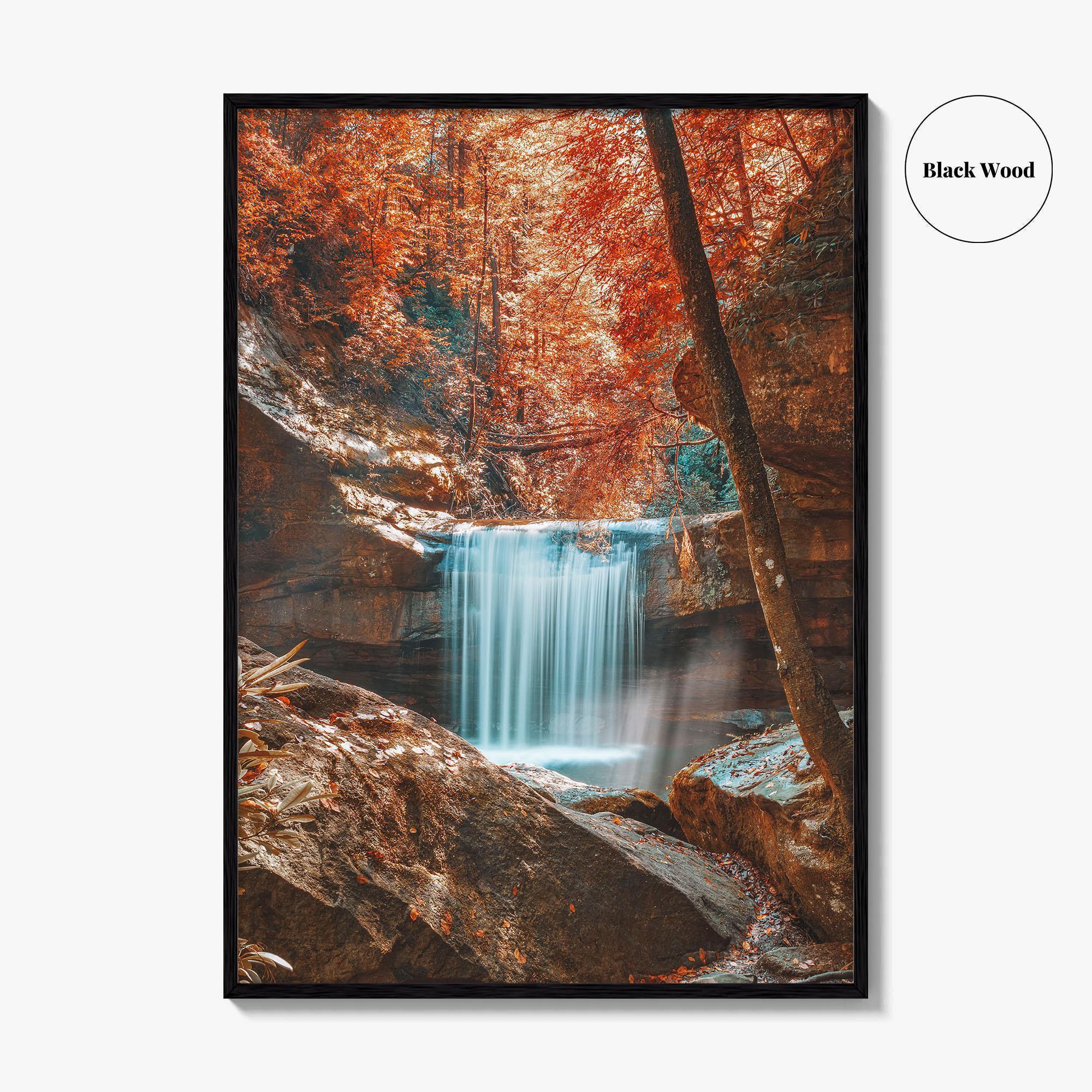 Dog Slaughter Falls Fine Art Photo Print, Daniel Boone National Forest, Kentucky, Waterfall Poster