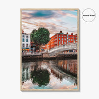Dublin Fine Art Photo Print, Ireland, Ha'Penny Bridge Wall Art Poster