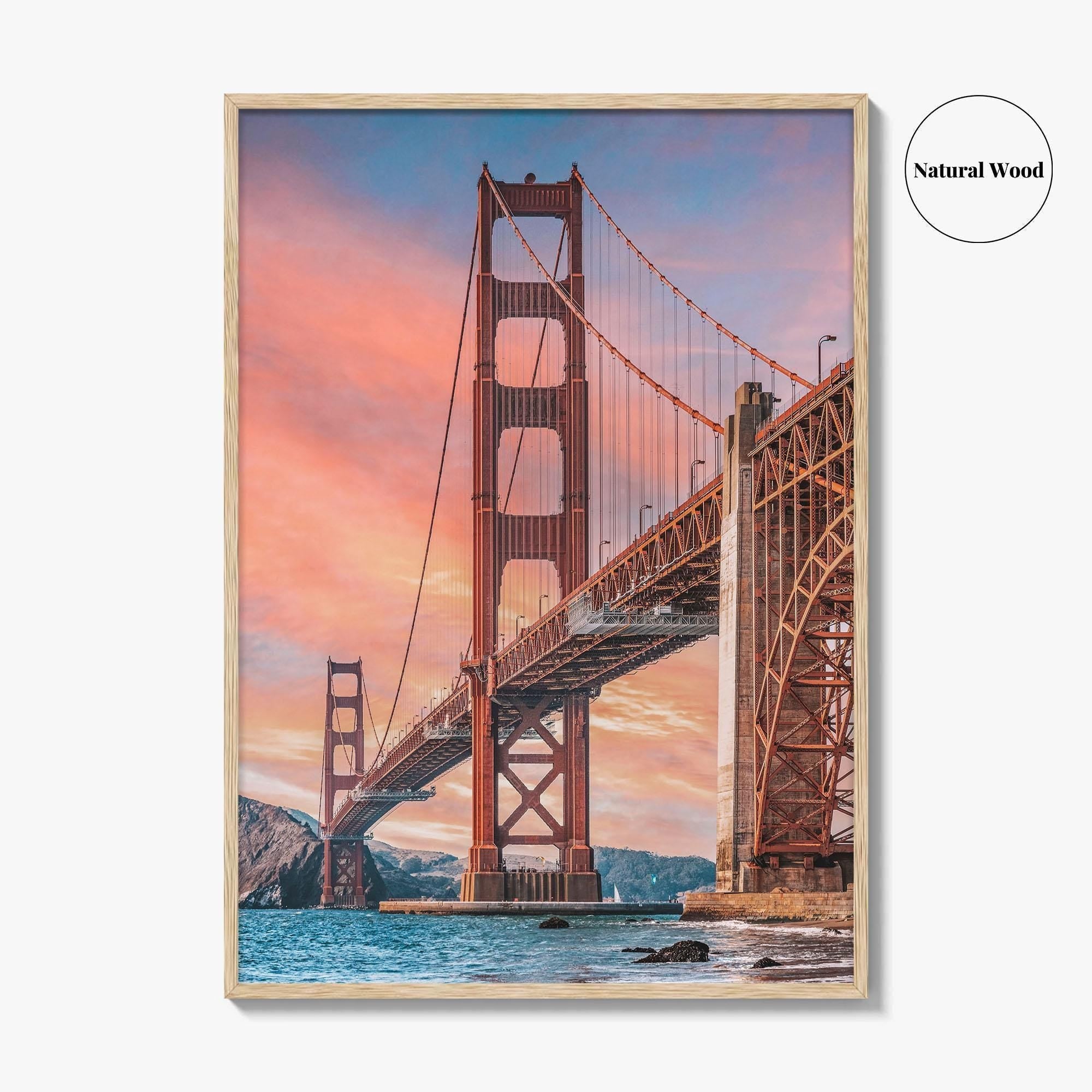 San Francisco Fine Art Photo Print, Golden Gate Bridge, California USA Poster