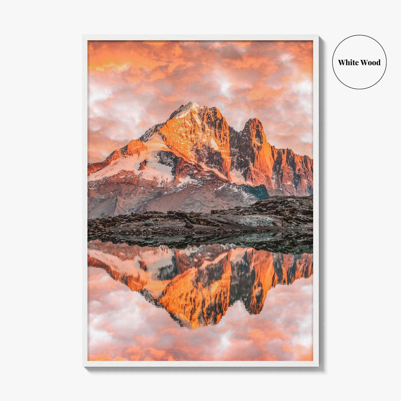 Chamonix Fine Art Photo Print, Mont Blanc, French Alps Poster