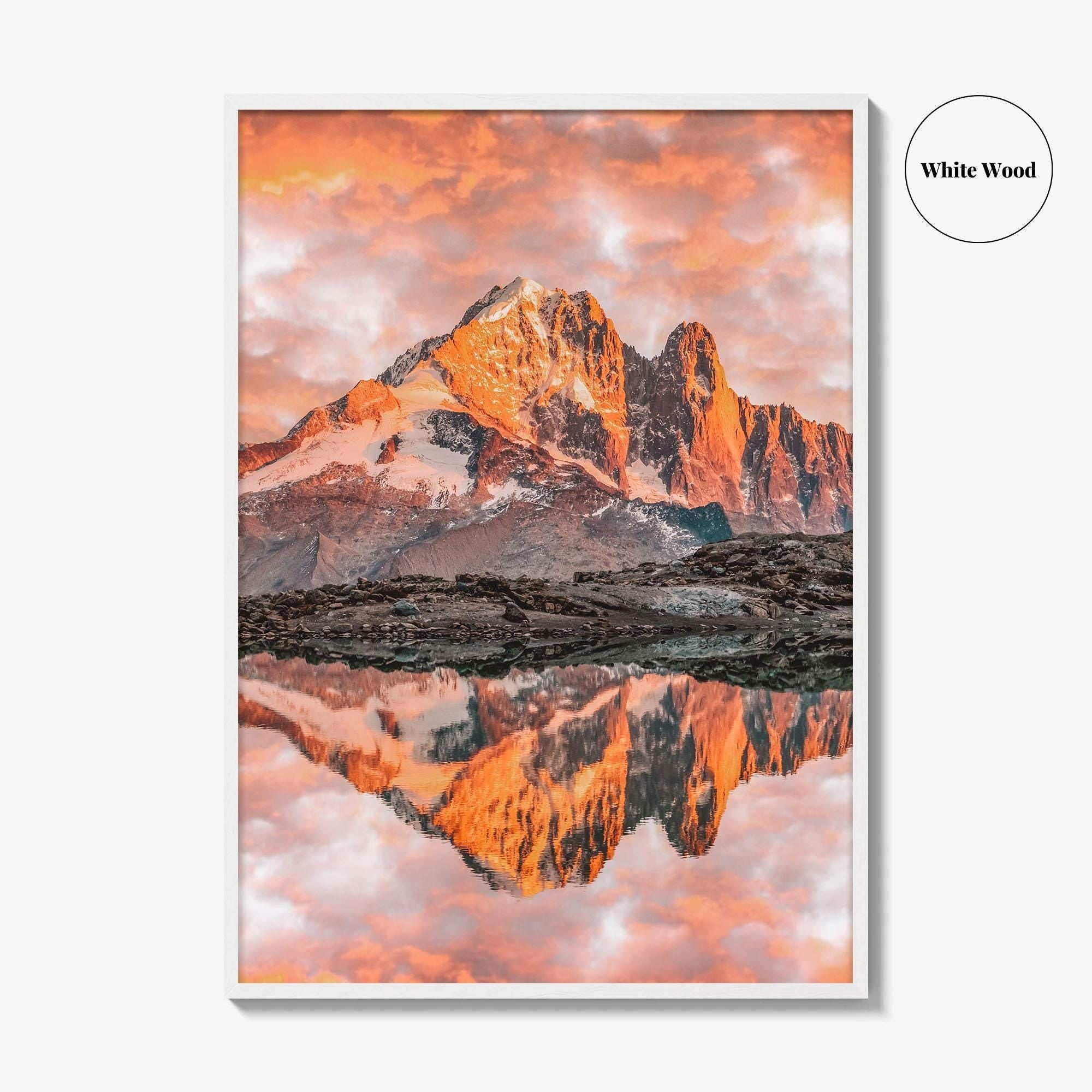Chamonix Fine Art Photo Print, Mont Blanc, French Alps Poster