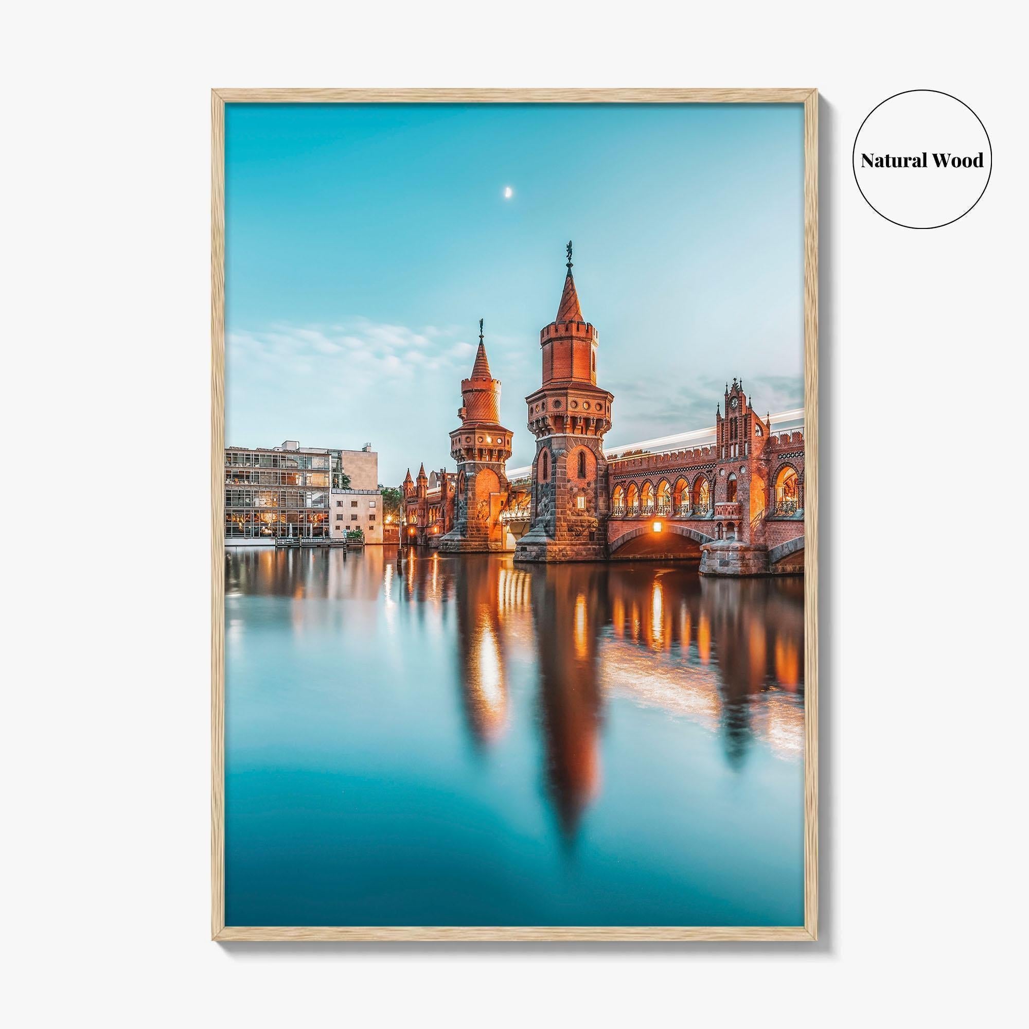 Berlin Fine Art Photo Print, Oberbaum Bridge, Germany Wall Decor Poster