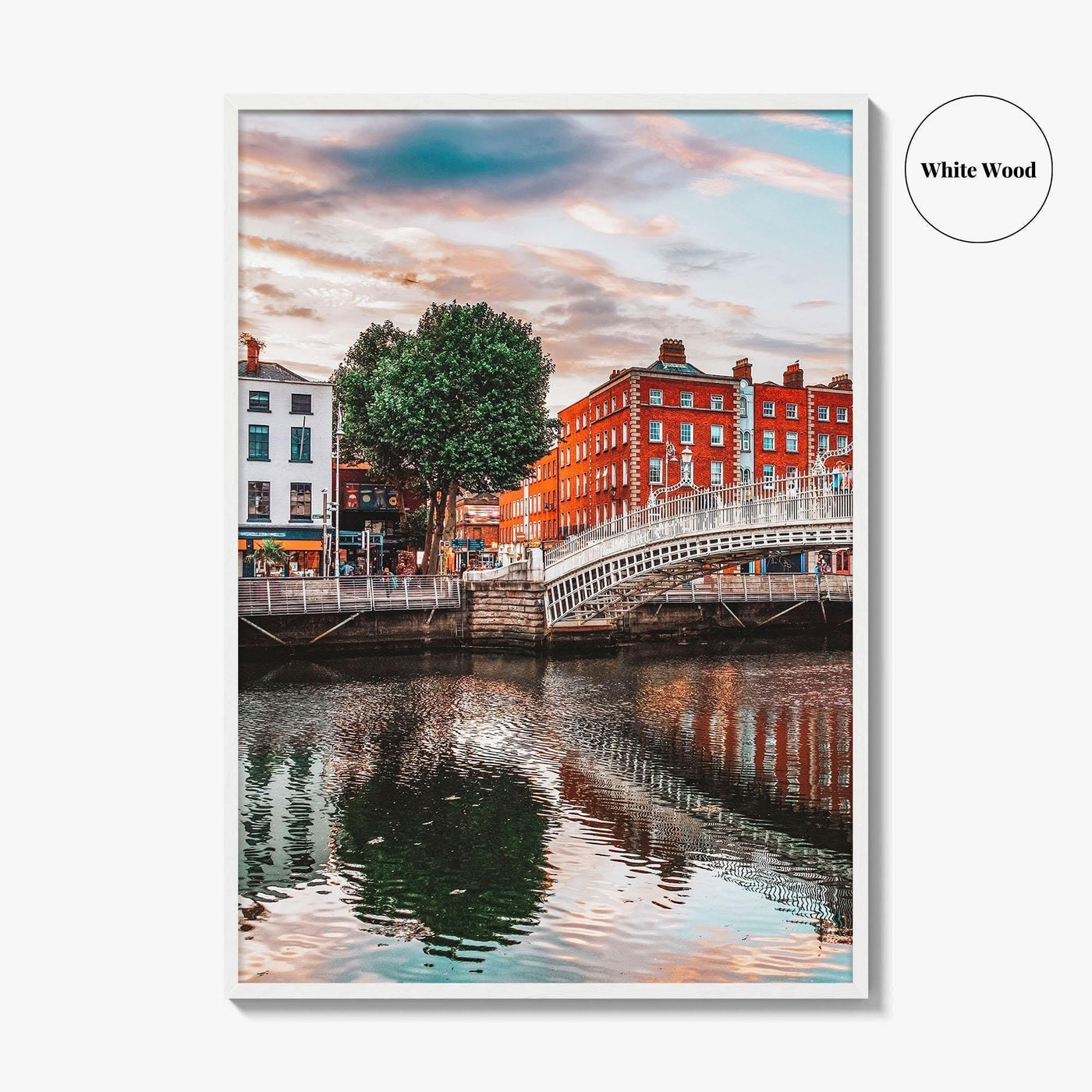 Dublin Fine Art Photo Print, Ireland, Ha'Penny Bridge Wall Art Poster