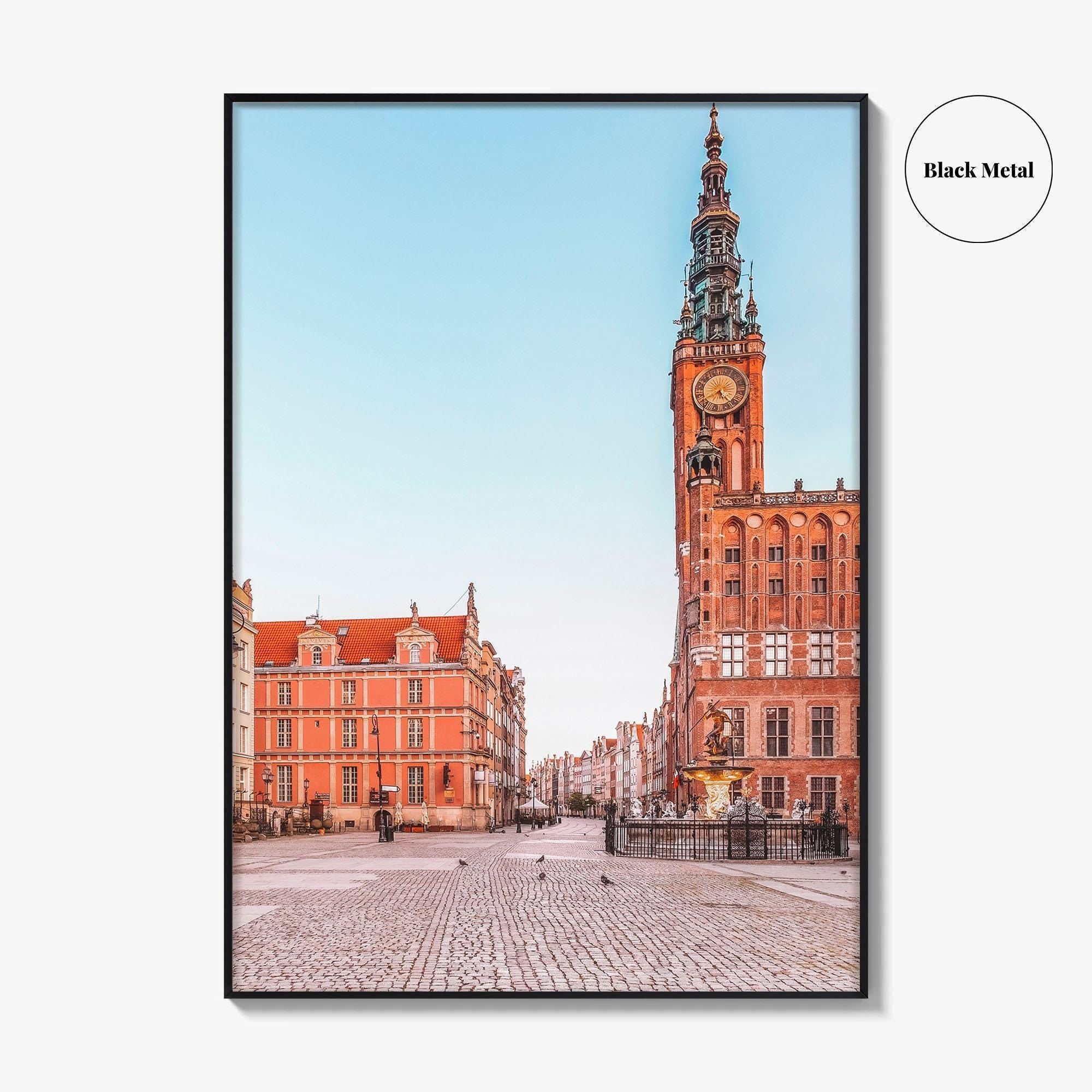 Gdańsk Fine Art Photo Print, Długi Targ, Gdansk Poland Poster