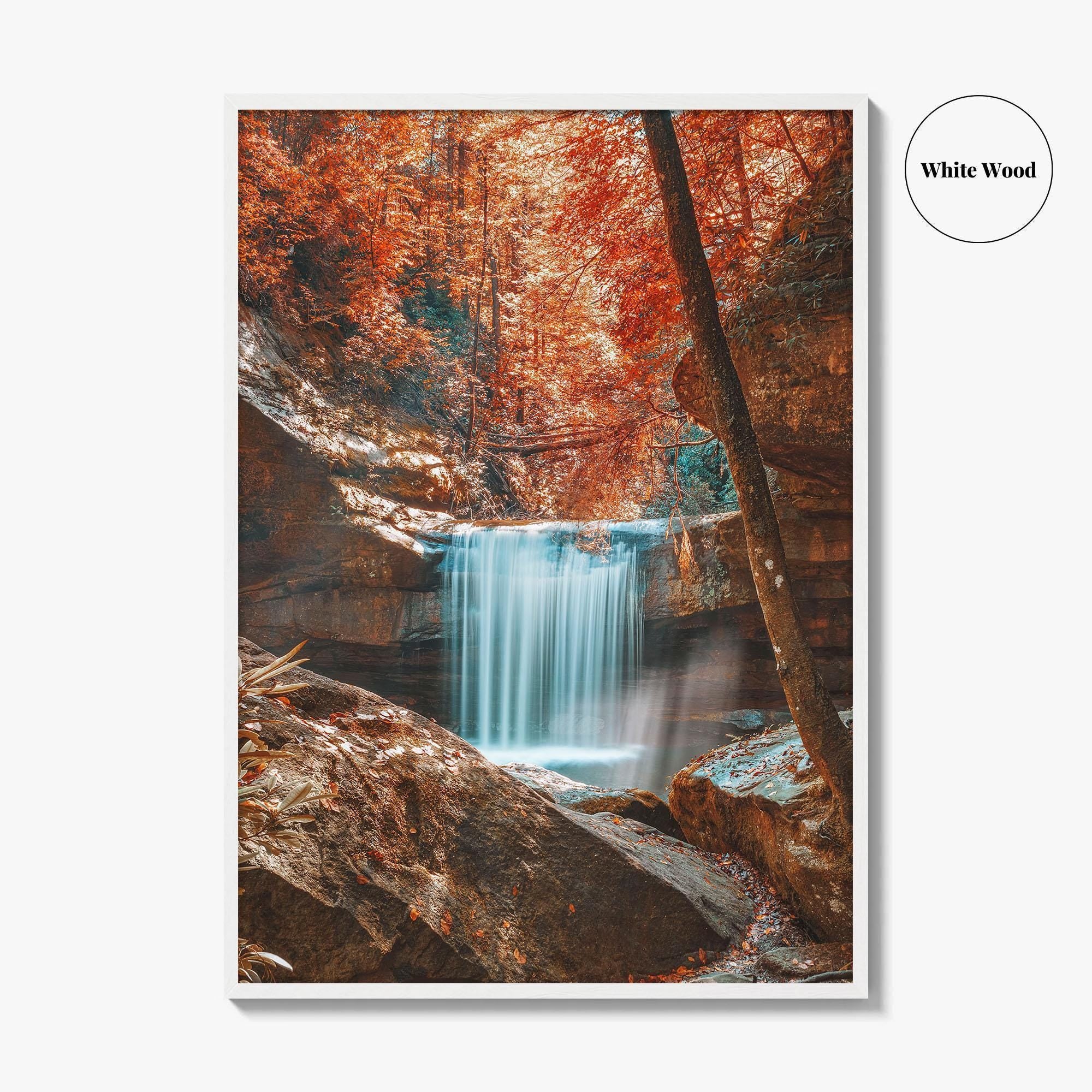Dog Slaughter Falls Fine Art Photo Print, Daniel Boone National Forest, Kentucky, Waterfall Poster