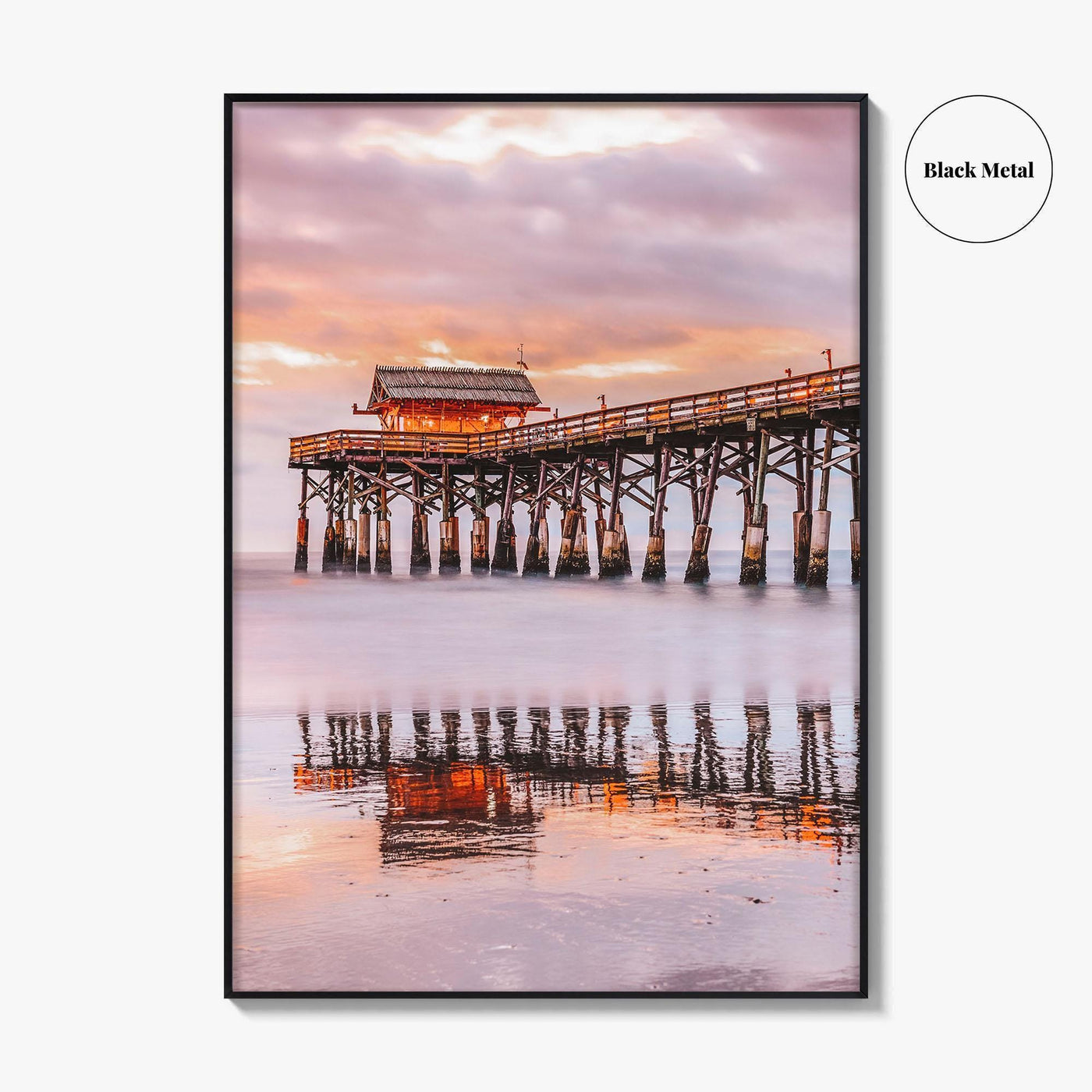 Cocoa Beach Fine Art Photo Print, Florida USA, Pier, Space Coast, Wall Poster