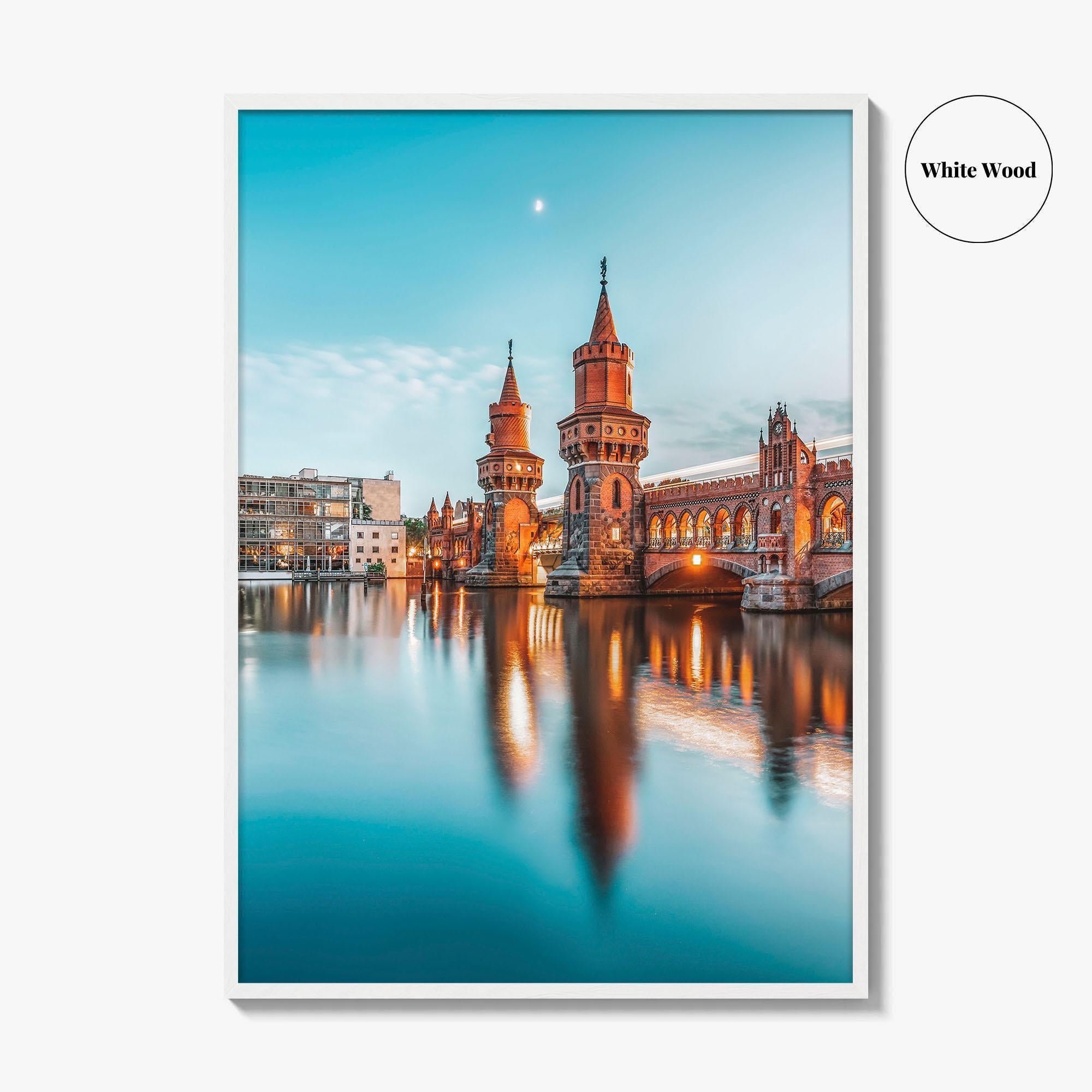Berlin Fine Art Photo Print, Oberbaum Bridge, Germany Wall Decor Poster
