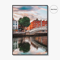 Dublin Fine Art Photo Print, Ireland, Ha'Penny Bridge Wall Art Poster
