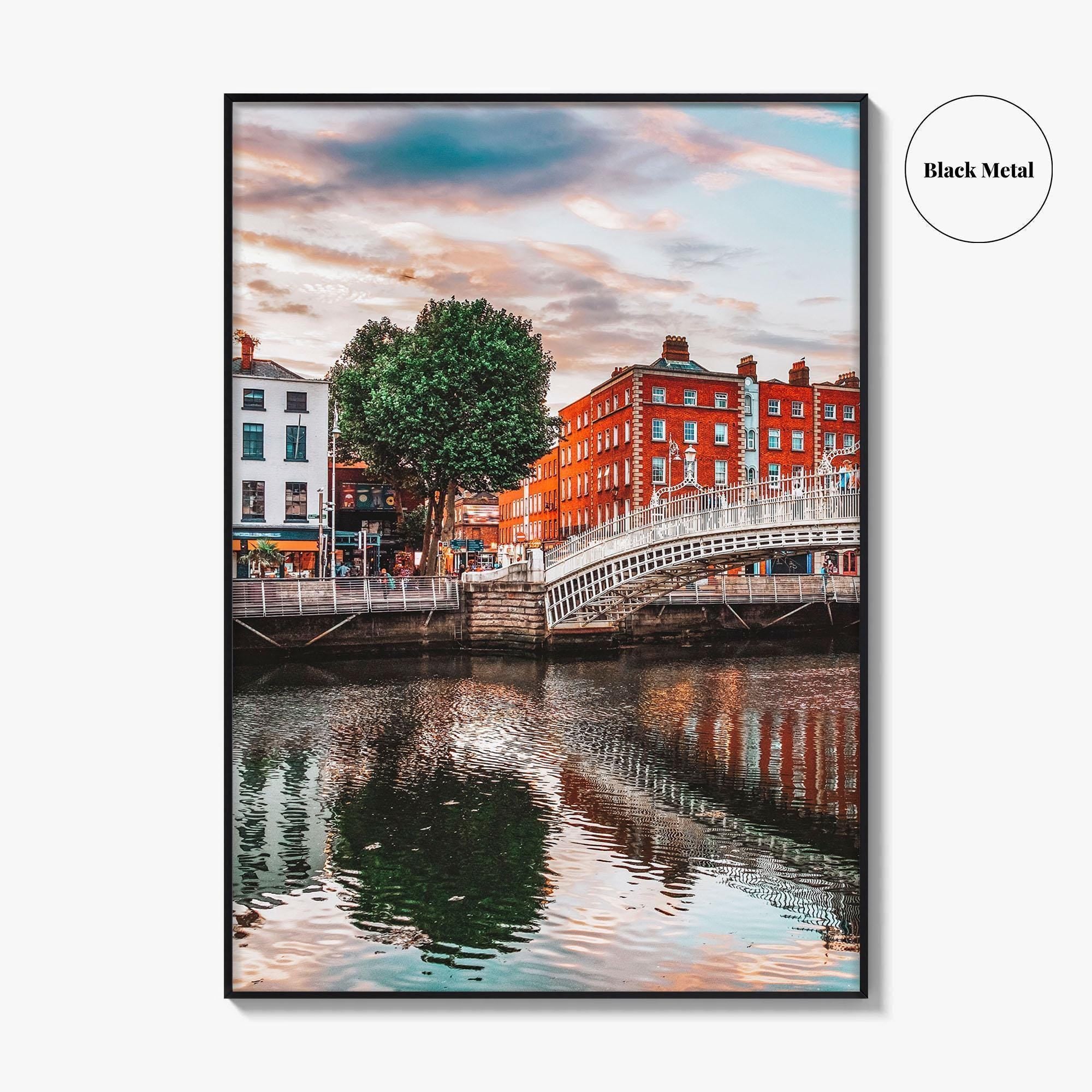 Dublin Fine Art Photo Print, Ireland, Ha'Penny Bridge Wall Art Poster